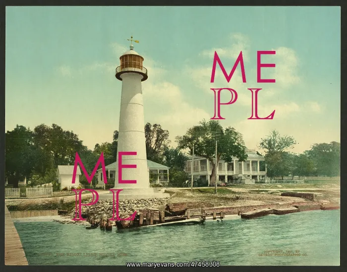 : The Biloxi light, Biloxi, Miss : The Biloxi light, Biloxi, Miss