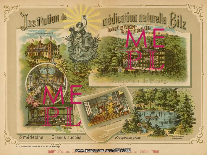  : BILZ SANATORIUM / 1898