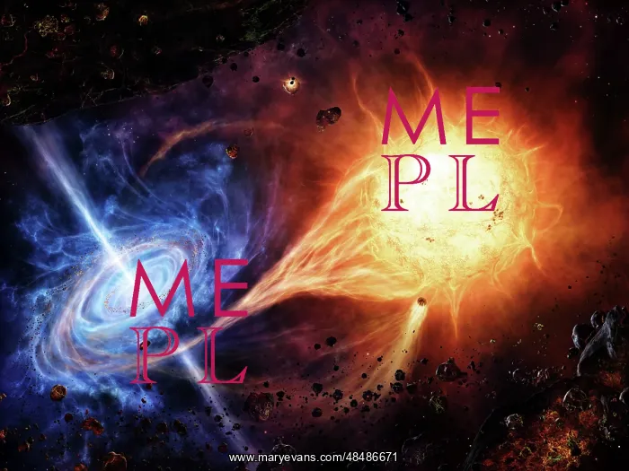: A binary system orbiting near a black hole : A binary system orbiting near a black hole