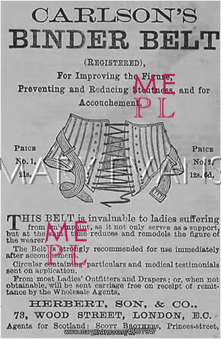 : BINDER BELT ADVERT : BINDER BELT ADVERT
