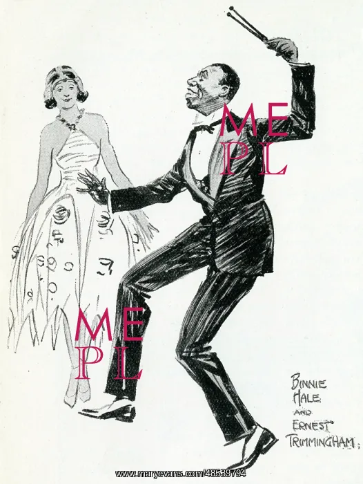 : Binne Hale & Ernest Trimmingham - Actors in The Dippers : Binne Hale & Ernest Trimmingham - Actors in The Dippers