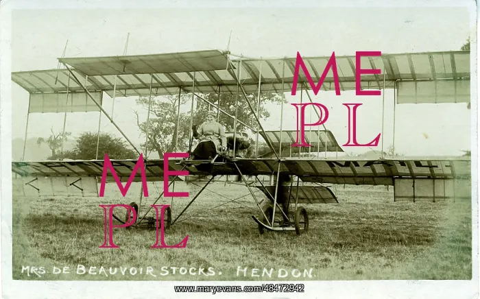 : Biplane - First Aerial Post from Hendon to Windsor, Hendon : Biplane - First Aerial Post from Hendon to Windsor, Hendon
