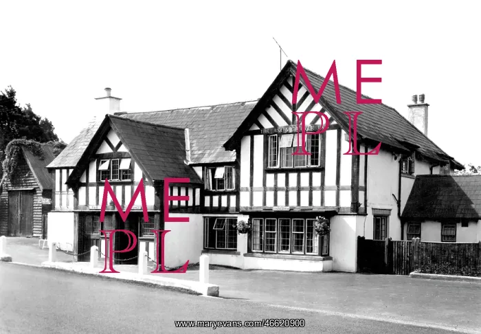  : Much Birch, the Axe and Cleaver Hotel c1960