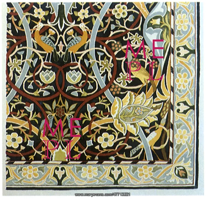  : Bird and Foliate Pattern