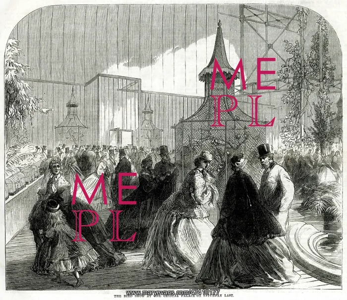 : Bird show, Crystal Palace 1865 : Bird show, Crystal Palace 1865