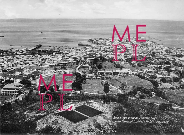  : Birds eye view of Panama City