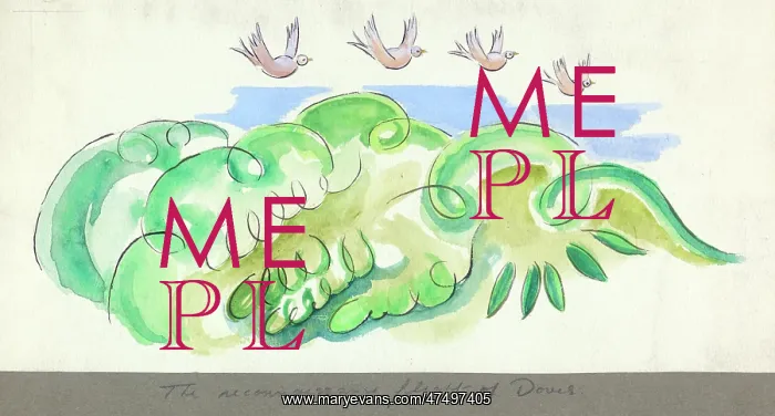 : Four birds flying over treetops : Four birds flying over treetops