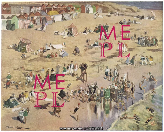 : BIRDSEYE VIEW OF PLAGE : BIRDSEYE VIEW OF PLAGE