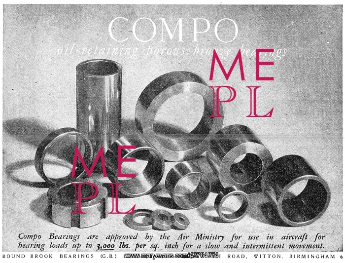: Birfield Bound Brook Compo Bearings : Birfield Bound Brook Compo Bearings