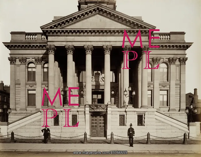 : Birkenhead Town Hall 1888 : Birkenhead Town Hall 1888