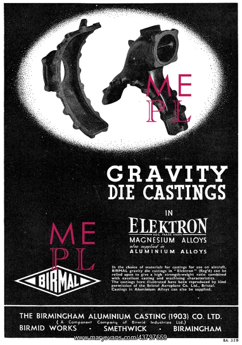 : Birmid: Birmingham Aluminium - Gravity Die Castings : Birmid: Birmingham Aluminium - Gravity Die Castings