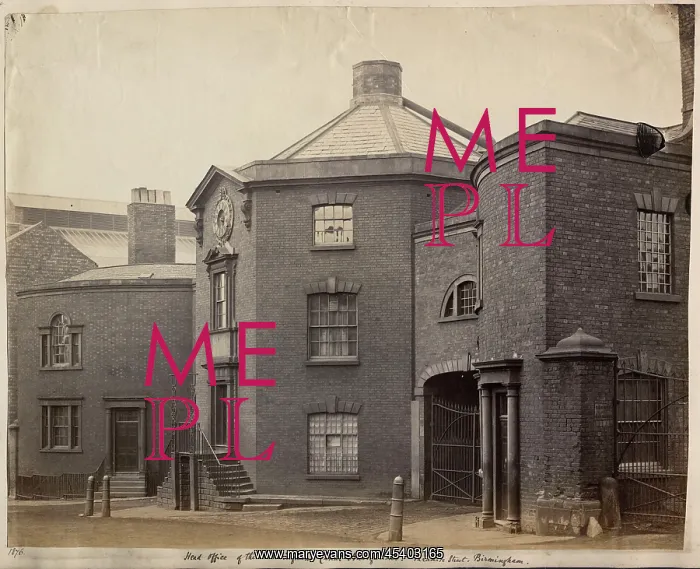 : Birmingham Canal Navigations Head Office, Paradise Street, B : Birmingham Canal Navigations Head Office, Paradise Street, B