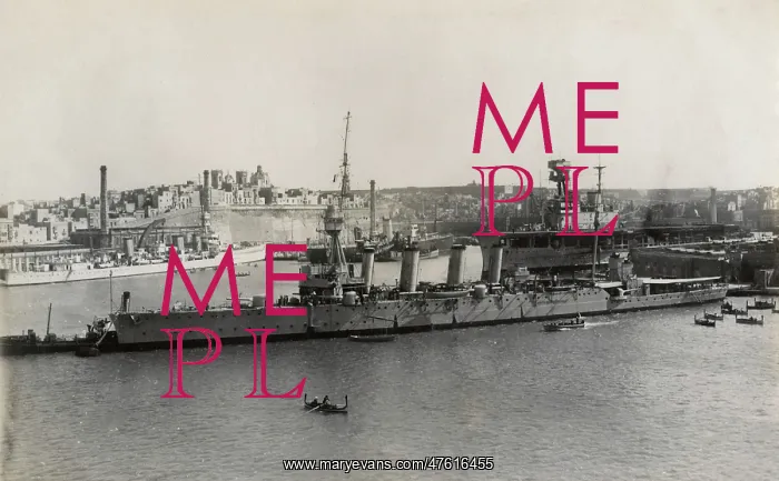 : Birmingham class British light cruiser, Malta : Birmingham class British light cruiser, Malta