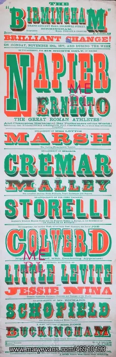  : The Birmingham - Theatre Poster