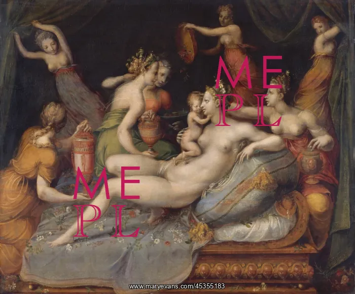: THE BIRTH OF CUPID, by Master of Flora, 1550-99 : THE BIRTH OF CUPID, by Master of Flora, 1550-99