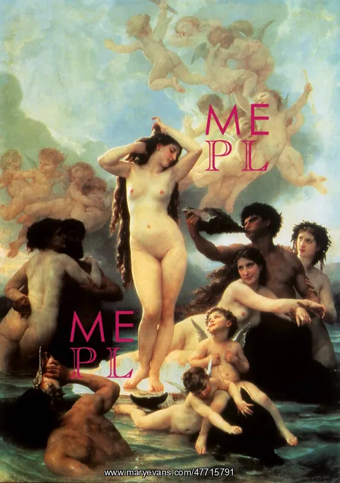 : The Birth of Venus, by Bouguereau : The Birth of Venus, by Bouguereau