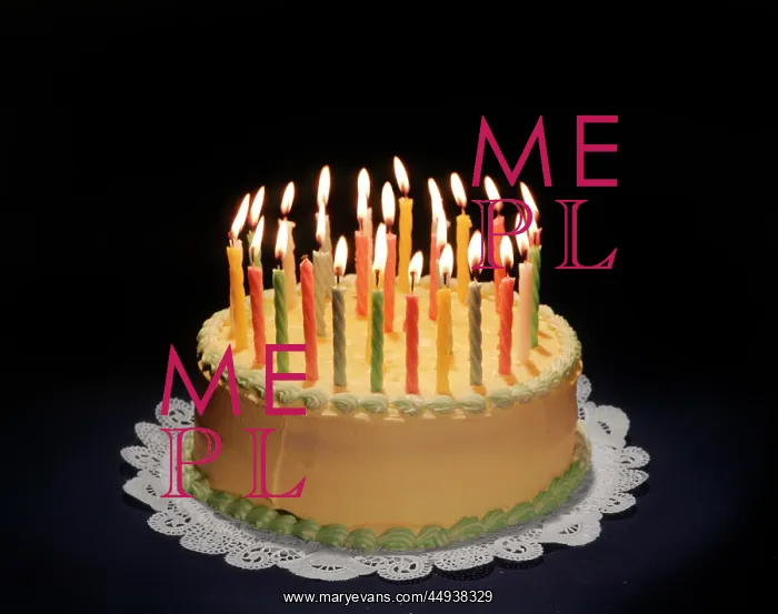  : Birthday Cake with Many Burning Candles