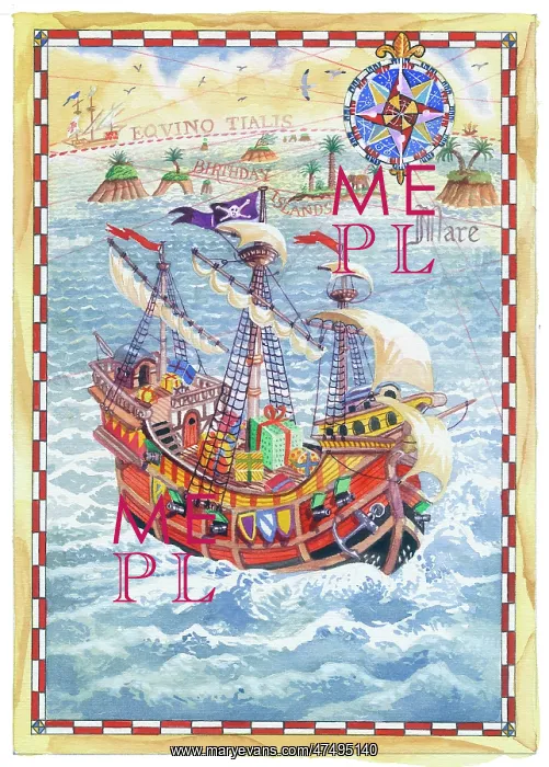 : Birthday Galleon : Birthday Galleon