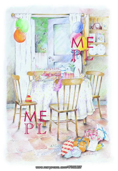 : Birthday party table : Birthday party table