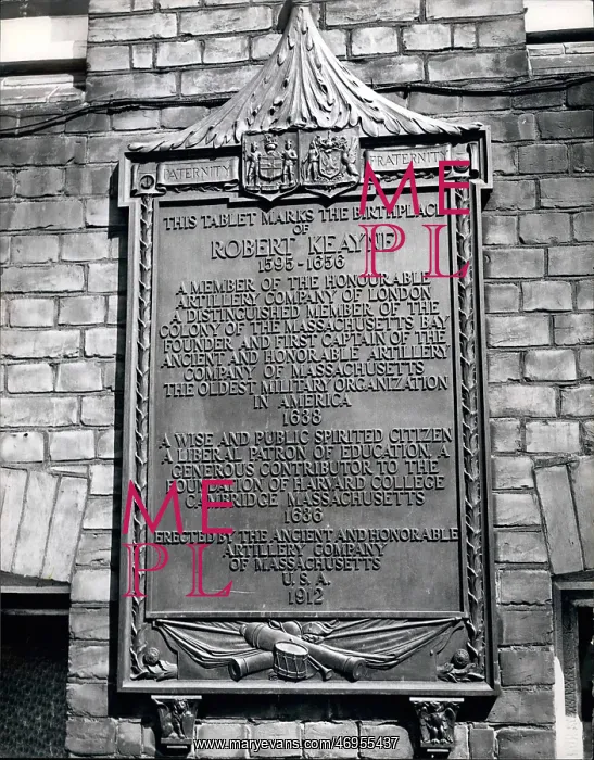 : Birthplace plaque, Robert Keayne, Windsor : Birthplace plaque, Robert Keayne, Windsor
