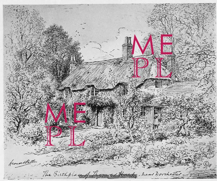 : Birthplace of Thomas Hardy, Higher Bockhampton, Dorset : Birthplace of Thomas Hardy, Higher Bockhampton, Dorset