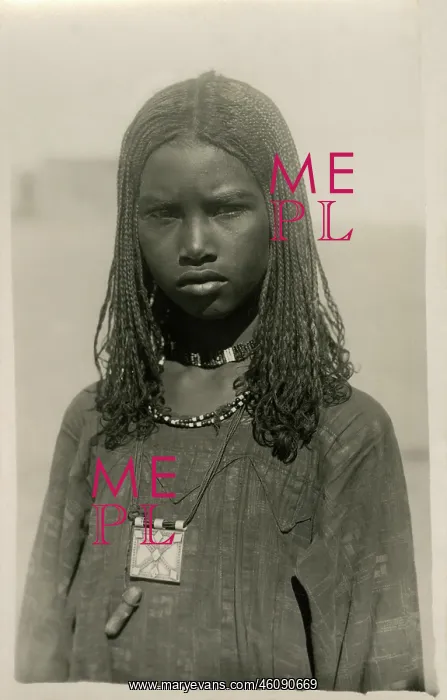 : Bisharin Girl - Egypt : Bisharin Girl - Egypt