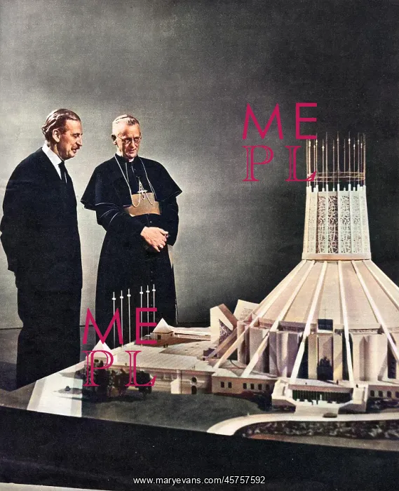 : Bishop, architect and future cathedral : Bishop, architect and future cathedral
