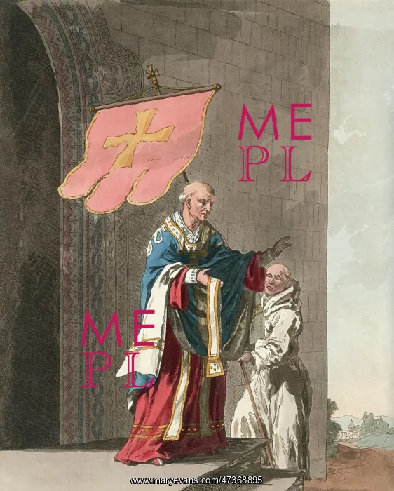 : Bishop and Monk : Bishop and Monk