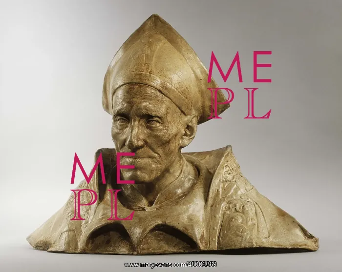 : The Bishop, in stoneware : The Bishop, in stoneware