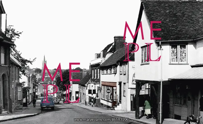  : Bishop's Stortford, Hockerill Street c1955