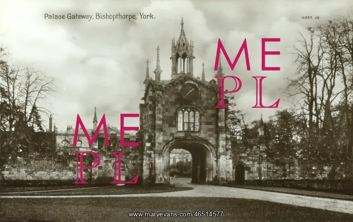 : Bishopthorpe, York, Yorkshire, The Palace Gateway : Bishopthorpe, York, Yorkshire, The Palace Gateway
