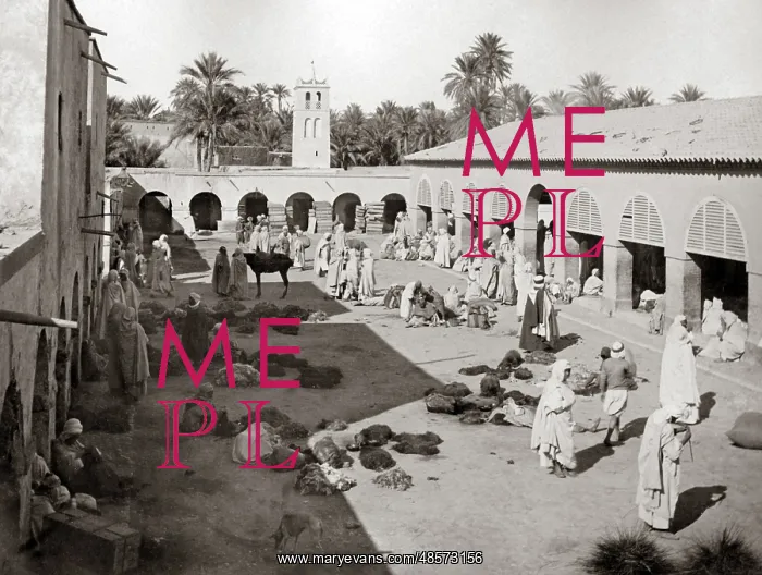  : Biskra Market, Algeria, circa 1890