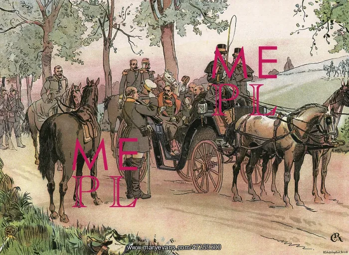 : BISMARCK & NAP AT SEDAN : BISMARCK & NAP AT SEDAN