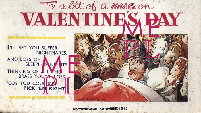 : To a bit of a mug on Valentine's Day - humorous Valentine ca : To a bit of a mug on Valentine's Day - humorous Valentine ca