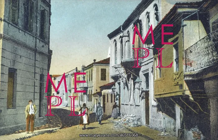  : Bitola, Macedonia - street scene
