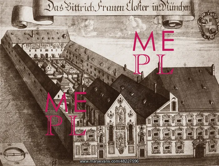 : The Bittrich convent in Munich, 1590 : The Bittrich convent in Munich, 1590
