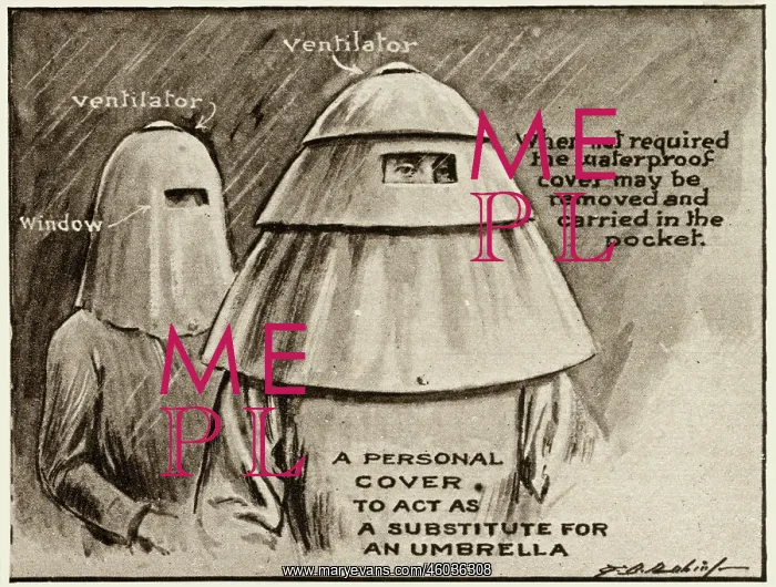 : Bizarre head cover from the Patent Office 1920 : Bizarre head cover from the Patent Office 1920