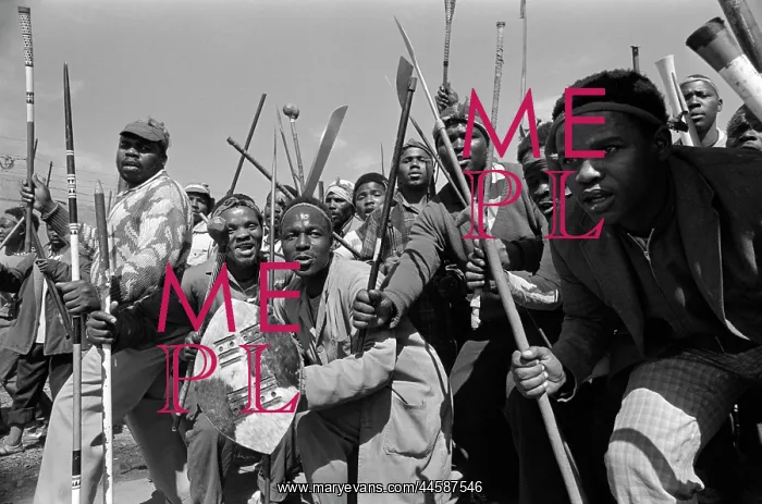 : Black African protesters, armed with cultural : Black African protesters, armed with cultural
