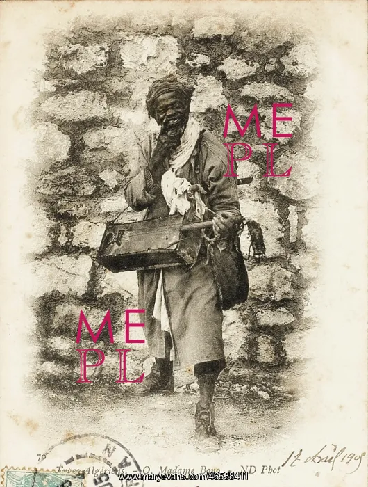 : Black Algerian Musician : Black Algerian Musician