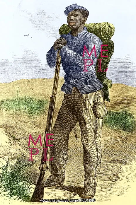 : Black Civil War Soldier : Black Civil War Soldier