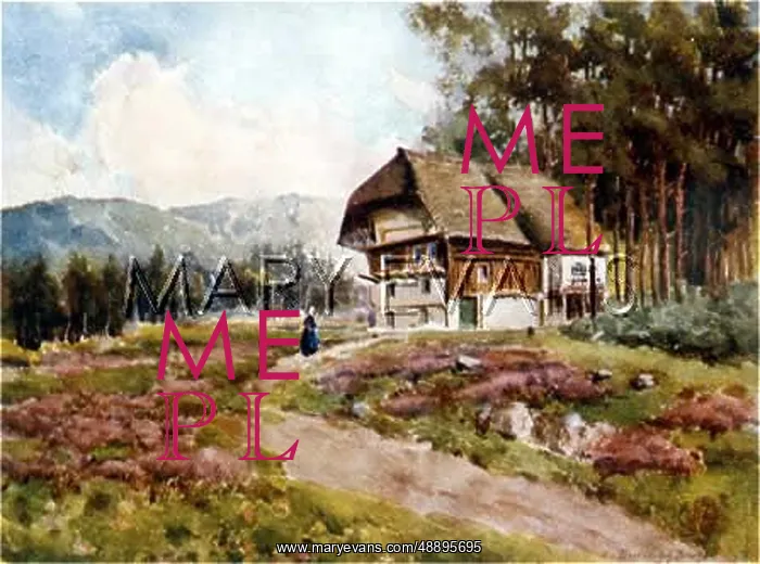  : BLACK FOREST SCENE 1909