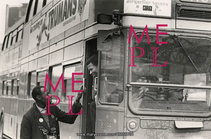 : Black London Transport workers, 1960s : Black London Transport workers, 1960s