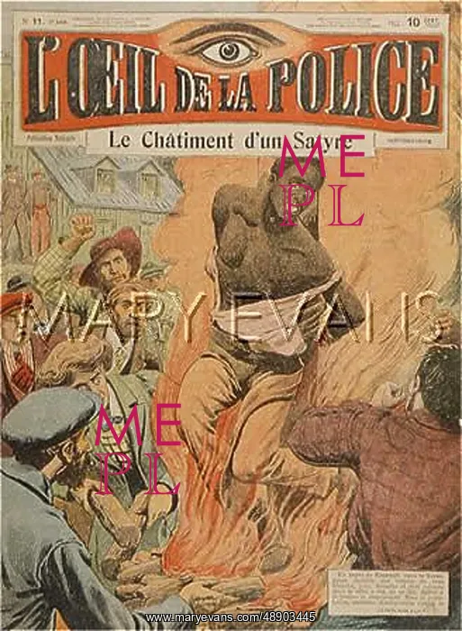 : BLACK MAN BURNED / LYNCHED : BLACK MAN BURNED / LYNCHED