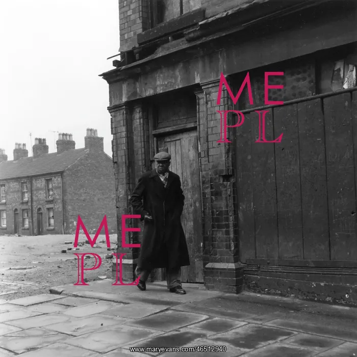 : Black man in Liverpool : Black man in Liverpool