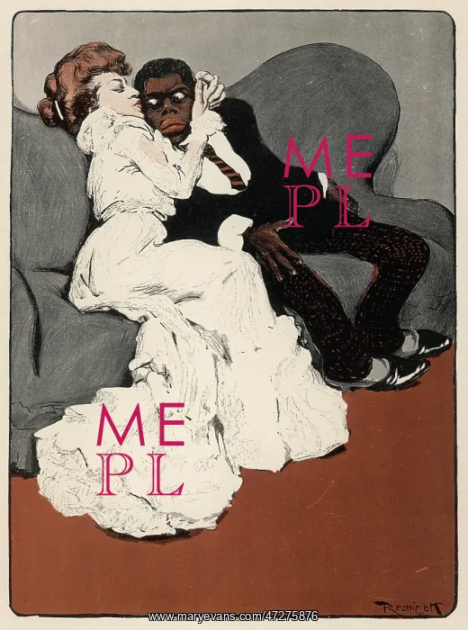  : BLACK MAN / WHITE WOMAN