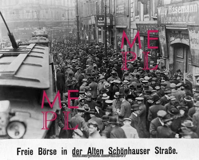 : Black market in Berlin, 1919 : Black market in Berlin, 1919