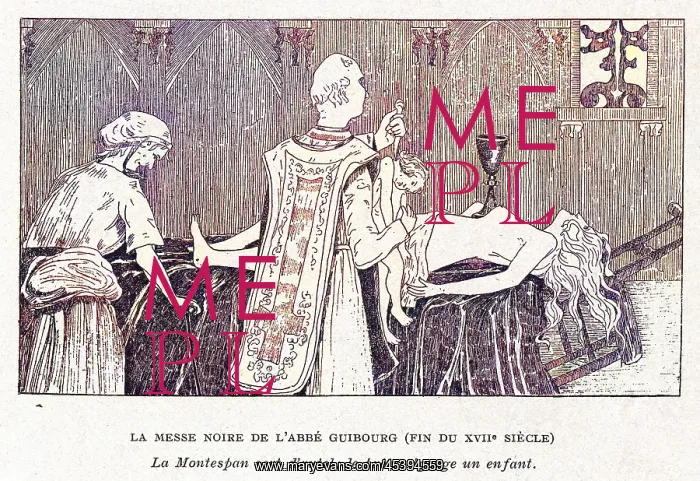 : Black mass 17th century : Black mass 17th century