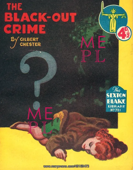 : The Black-Out Crime : The Black-Out Crime