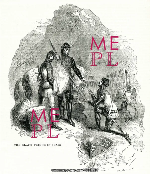 : Black Prince in Spain during the Spanish Campaign : Black Prince in Spain during the Spanish Campaign