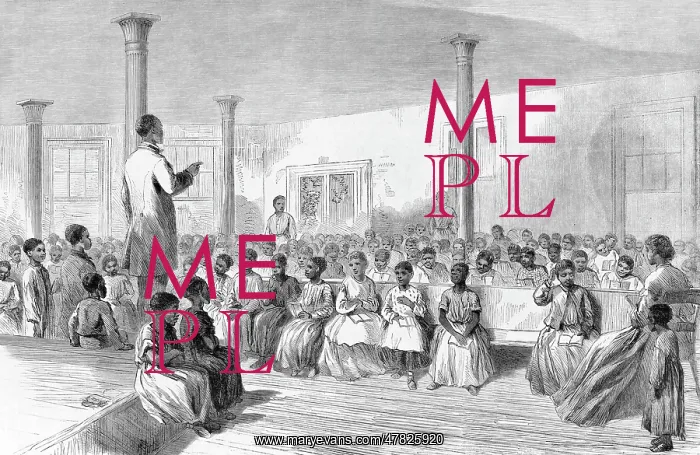 : Black School, South Carolina, 1866 : Black School, South Carolina, 1866